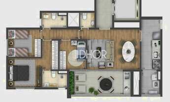 Imagem: Venda Brooklin - 3 dorms. 1 suíte - 101