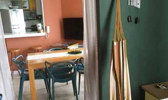 Imagem 6: Apartamento com 2 quartos, 1 banheiro, 1 vaga coberta, cozinha tipo americana, 53m2