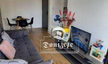 Imagem 7: Apartamento com 1 dormitório para alugar, 44 m² por R$ 3.000,00/mês - Campestre - Santo An