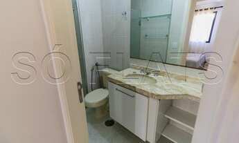 Imagem 6: Flat Espaço Alpha disponível para locação na Vila Olímpia com 40m² contendo 1 dormitório e