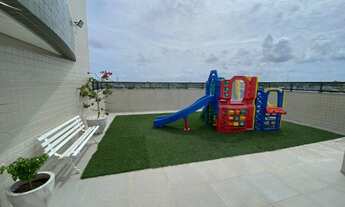 Imagem 3: Apartamento super luxuoso com 3 quartos, varanda, piso porcelanato, móveis planejados, ele