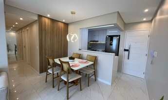 Imagem 2: Apartamento super luxuoso com 3 quartos, varanda, piso porcelanato, móveis planejados, ele