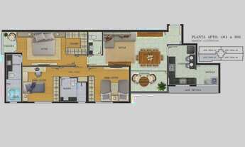 Imagem 4: Apartamento novo 3 quartos, 112m², 2 vagas, em Savassi - Belo Horizonte - MG