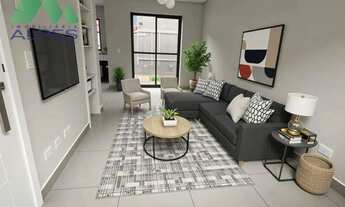 Imagem 5: Sobrado com 3 dormitórios à venda, com armários planejados na cozinha 71 m² por R$ 440.000