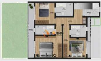 Imagem 4: Casa de 262 m² com 3 suítes à venda no bairro Água Verde