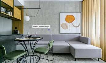 Imagem: Studio mobiliado para venda possui 35 metros