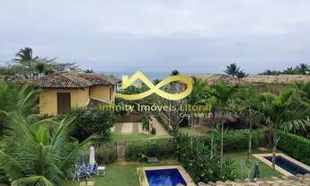 Imagem 4: Casa em condomínio alto padrão- piscina privativa- ofurô- 4 suítes - quadra de tênis