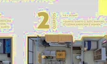 Imagem 3: Apartamento 1,2 e 3 quartos QSE 17 Taguatinga Sul na planta