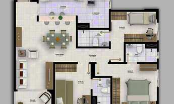 Imagem 7: Rio Figueira Residence, 3 suítes, 1 vaga coberta, Pedreira - Belém - PA