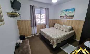 Imagem 6: 2 Dormitórios com Varanda, 1 quadra da praia, 1 vaga de garagem no Itararé, São Vicente-SP