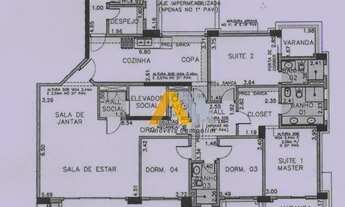 Imagem: Apartamento com 4 dormitórios para alugar