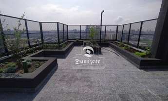 Imagem 5: Apartamento com 1 dormitório para alugar, 44 m² por R$ 3.000,00/mês - Campestre - Santo An