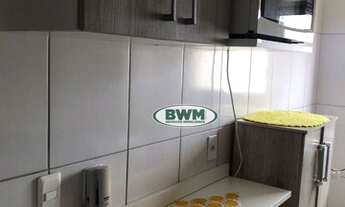 Imagem 2: Lindo apartamento de 52.50 m² com dois quartos com armários modulados, no quarto de solte