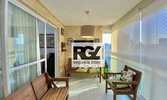 Imagem 6: Apartamento com 3 dormitórios à venda, 103 m² por R$ 900.000,00 - Ponta da Praia - Santos