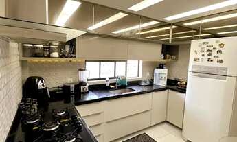 Imagem 6: Auge - Brisamar - Andar alto -107m² -03 Quartos s/02 suítes + DCE -02 vgs - Ambientado c