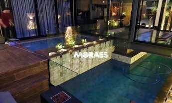 Imagem 2: Casa em Condomínio Fechado com 3 suítes 498 m² - à venda por R$ 3.300.000 - Alphaville - B