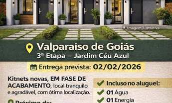 Imagem: Lindas kitnets em fase de acabamento