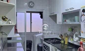 Imagem 3: Apartamento com 2 dormitórios à venda, 68 m² por R$ 345.000,00 - Vila Valparaíso - Santo A