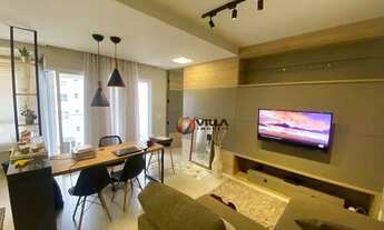 Imagem 2: Apartamento com 1 dormitório para alugar, 49 m² por R$ 3.173,00/mês - Santo Antônio - Amer