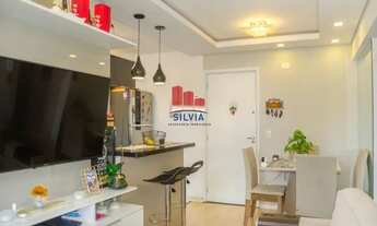 Imagem 6: Apartamento semi mobiliado, elevador e sacada e churrasqueira no Fanny