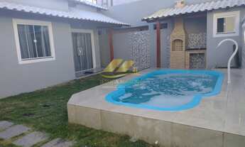 Imagem 2: Linda casa com 2 quartos, área gourmet e piscina pronta para morar em Unamar - Cabo Frio