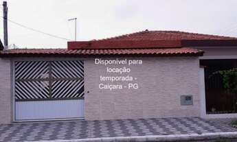 Imagem 2: Casa temporada, V.Caiçara-Praia Grande,1 dorm(suíte), 1 lavabo, 3 vagas. Disponível
