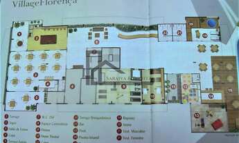 Imagem 3: Village Florença varanda gourmet sala boa sala 2 quartos 1 suíte 1 vaga lazer completo