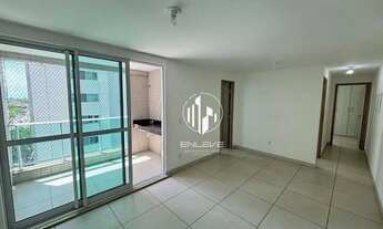 Imagem: Apartamento projetado com 02 quartos em