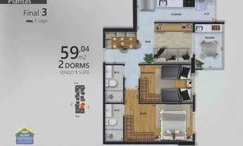 Imagem 5: 2 dormitórios na Guilhermina com 29 mil de entrada! Financia!