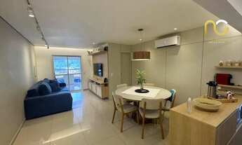 Imagem 2: Apartamento com 3 dormitórios à venda, 104 m² por R$ 1.300.000,00 - Canto do Forte - Praia