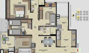 Imagem 3: APTO para venda com 77 metros quadrados com 2 quartos em Campinas - São José - SC