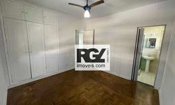 Imagem 2: Apartamento com 3 dormitórios para alugar, 145 m² por R$ 2.500,00/mês - Embaré - Santos/SP