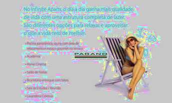 Imagem 3: Apartamento com 1 dormitório para alugar, 35 m² por R$ 2.359,22/mês - Santa Cruz do José J