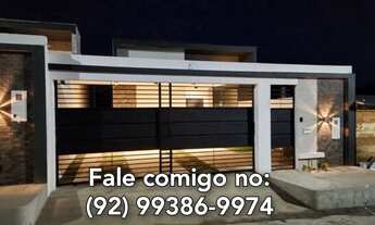 Imagem 1: Casa 105m² no Águas Claras 1 /Novo Aleixo - São 3 Quartos - Área Gourmet - FINANCIA!