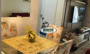 Imagem 6: Lindo apartamento de 52.50 m² com dois quartos com armários modulados, no quarto de solte