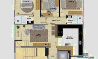 Imagem 6: Cobertura 4 quartos, 1 suíte - Caiçara-Adelaide - Belo Horizonte/MG