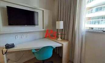 Imagem 7: Flat com 1 dormitório à venda, 25 m² por R$ 410.000,00 - Gonzaga - Santos/SP