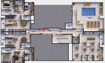 Imagem 2: Apartamento em Rua Orlando João da Rosa - Nova Palhoça - Palhoça/SC