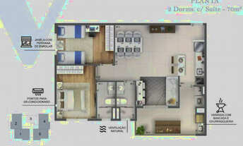 Imagem 3: W) Ap 2 e 3 Dorms Na planta! Facilidade de financiamento!