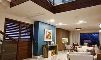 Imagem 3: Casa no Bosque dos Poetas mobiliada, estilo rústico sofisticado, confira