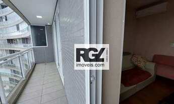 Imagem 3: Apartamento com 1 dormitório para alugar, 73 m² por R$ 6.500,00/mês - José Menino - Santos