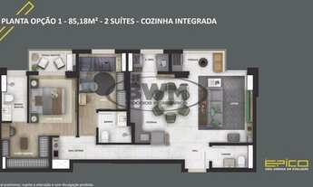 Imagem 3: Apartamento com 2 dormitórios à venda, 85 m² por R$ 580.000,00 - Jardim Faculdade - Soroca