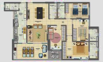 Imagem 5: Mon Jardin, 4/4, 3 suítes, 4 vagas, lazer completo, Caminho das Árvores - Salvador - BA