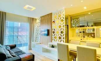 Imagem 2: Locação Anual - Apartamento mobiliado com 2 dormitórios e 1 vaga - Praia Brava