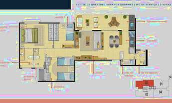 Imagem 2: Um projeto que vai te surpreender no mais novo e mais completo condomínio clube de Ponta N