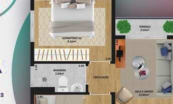 Imagem 4: Compre agora seu novo Ap!! Lançamento: Apartamento de 2 dormitórios no Jardim Jacinto - Ja