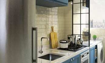 Imagem 2: Apartamento com 2 dormitórios à venda, 53 m² por R$ 320.000,00 - Vila Tibiriçá - Santo And