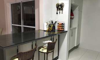 Imagem 4: Venda Apartamento 3 Dormitórios 93m² com Varanda Gourmet e cortina na Região Central de Ja