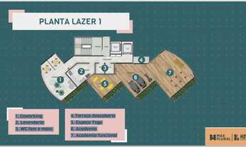 Imagem 7: Apartamento para venda tem 28 Mts² com 1 quarto - Casa Amarela - Recife - PE
