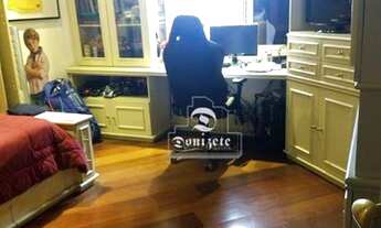 Imagem 3: Apartamento com 3 dormitórios para alugar, 250 m² por R$ 9.247,83/mês - Jardim - Santo And